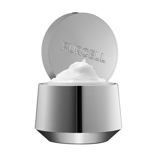 Purcell Pixcell Biom after laser cream jar highlighting barrier support with probiotics.