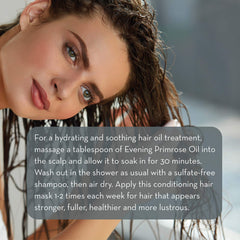 Pure Body Naturals Evening Primrose Oil close-up of pure oil