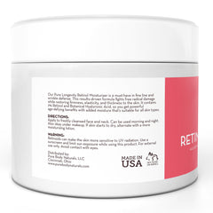 Pure Body Naturals Retinol Moisturizer pack of two boxes displayed.