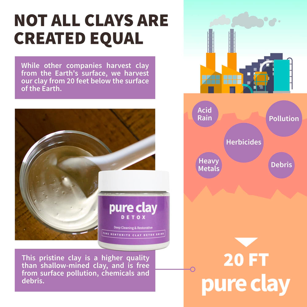 PURE CLAY toothpaste usage for gentle cleansing and oral care