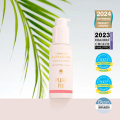 PURE FIJI Hydrating Body Lotion hyaluronic acid helps feel plump