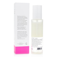 PURE FIJI Hydrating Body Mist Guava spray nozzle cools and refreshes skin on contact.