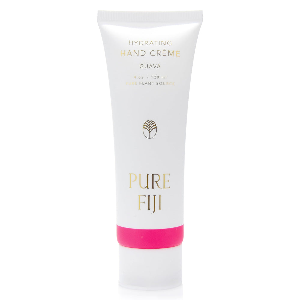PURE FIJI Hydrating Hand Crème Guava bottle delivering deep moisture for hands