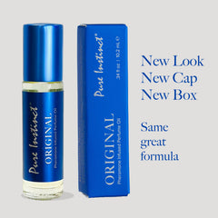 Pure Instinct Roll-On application technique close-up for easy everyday use.