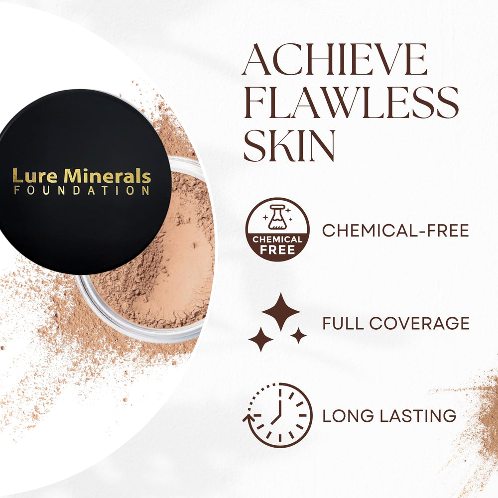 Shade swatch on forearm with ASC Lure foundation