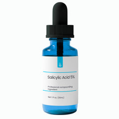 Pure Original Ingredients salicylic acid 5% solution in a dropper bottle for precise dosing.