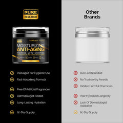 Pure Research Day and Night skincare routine visual for versatile use.