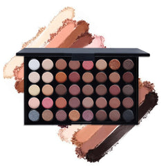 Pure Vie makeup brushes set included for precise, professional application.