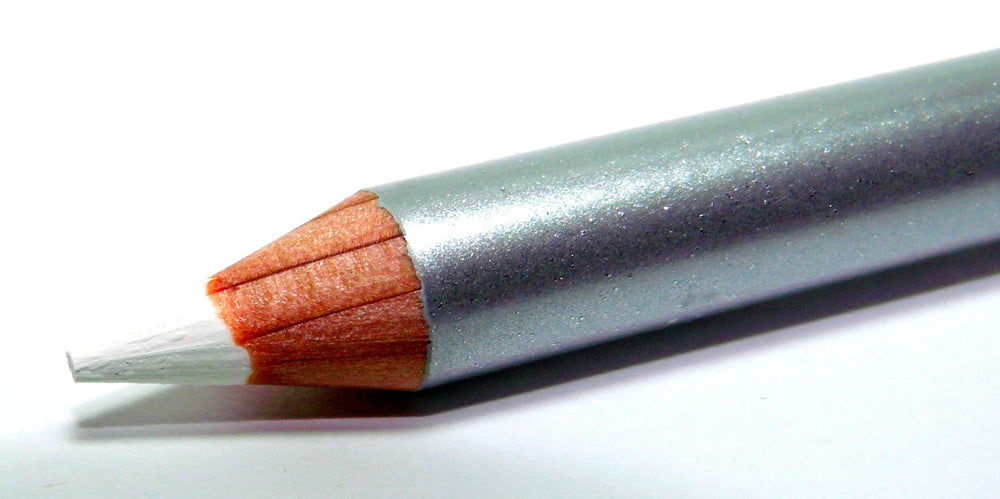Close-up of Pure Ziva pencil tip with smooth pigment.