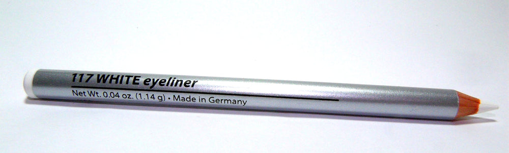 Pure Ziva Bright White Eyeliner swatch on hand showing creamy texture.