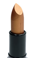 Pure Ziva Bronze Foil lips close-up with metallic glow for evening look