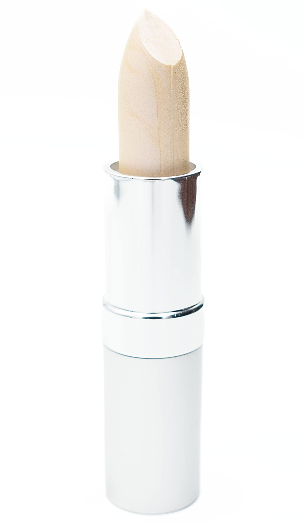 Pure Ziva Crystal Shimmer in pale pink, creamy base for smooth application.