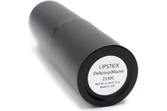 Lip swipe of Pure Ziva Delicious Mauve lipstick for quick daily application