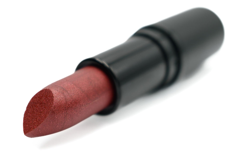 Pure Ziva Hot Tamale lipstick close-up shows velvet creme finish for smooth application