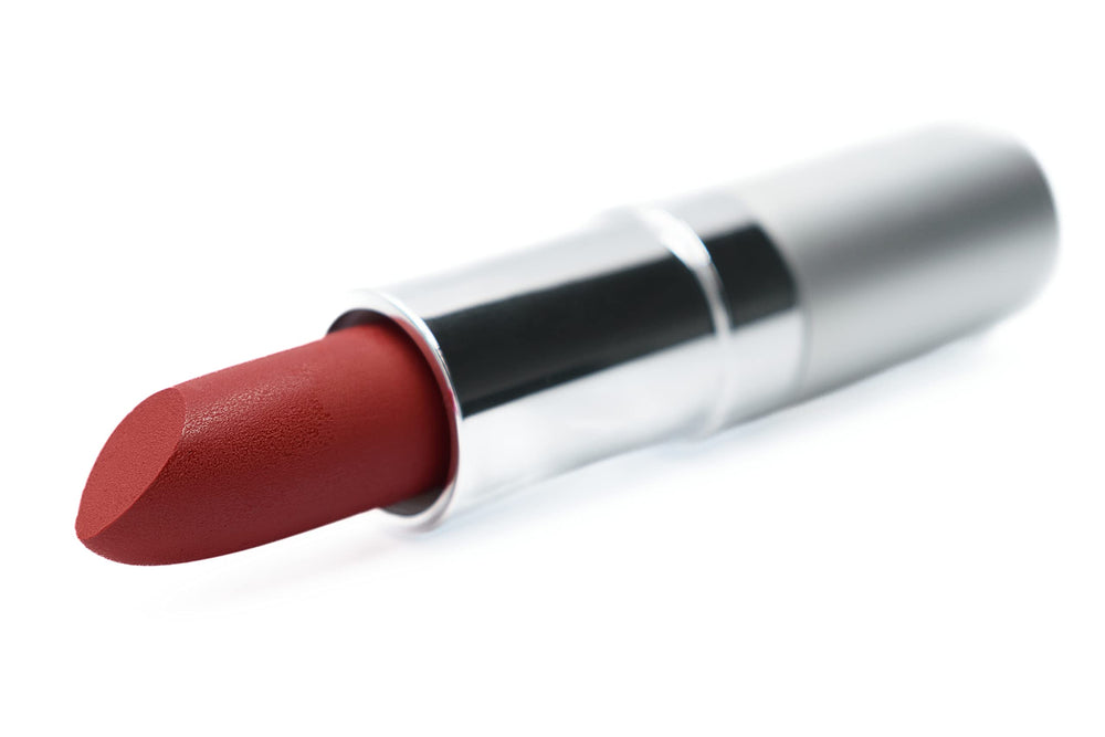 Pure Ziva Red Audacity creme-base swatch shows rich velvety color payoff.