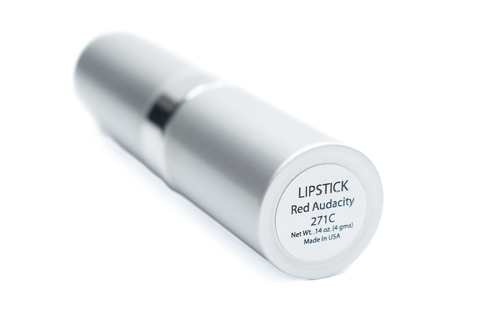 Pure Ziva Red Audacity packaging box highlights USA-made craftsmanship.