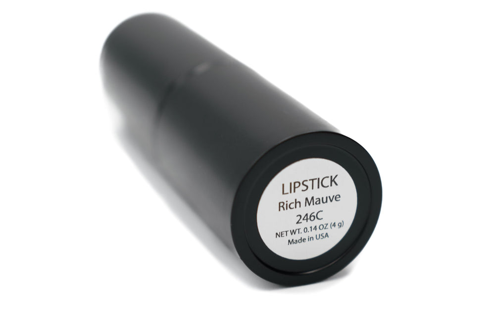 Pure Ziva Rich Mauve creme-base swirl shows smooth texture for easy application.