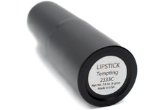 Pure Ziva Tempting lipstick application close-up with rich color and creamy texture