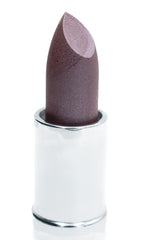 Pure Ziva Violet Shimmer lip swatch on pearl base shows radiant shimmer.