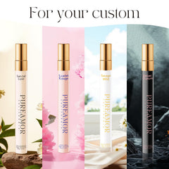 PUREAMOR Saffron Amber bottle, luxurious warmth for evening outings