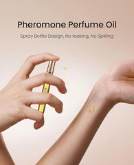 PUREAMOR travel-size perfume bottle for the Vanilla Cream scent