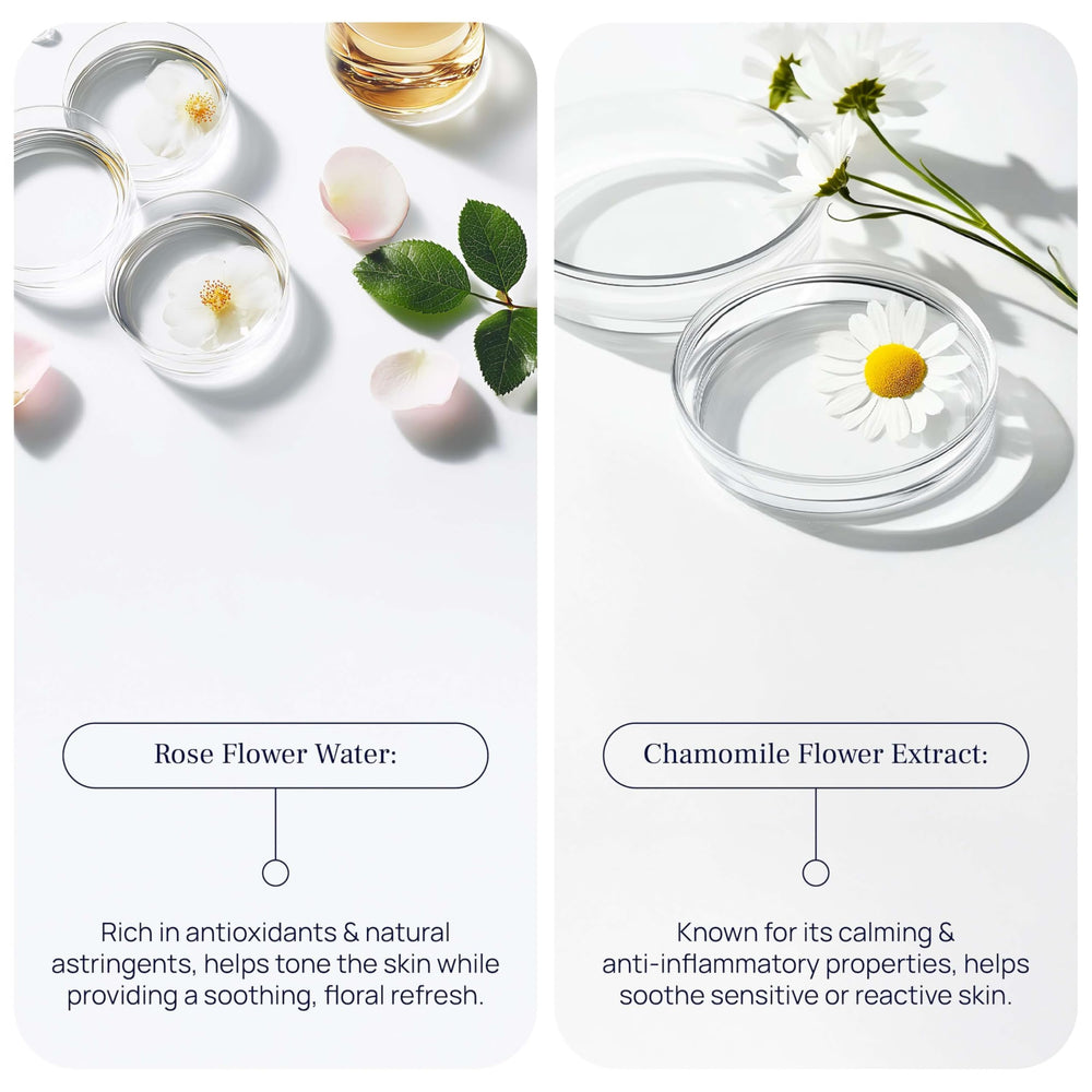 Pureance Cleansing Foam calendula-chamomile swirl calms redness during cleansing