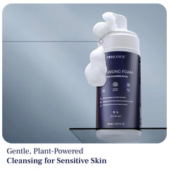 Pureance Cleansing Foam travel-friendly tube fits quick routines