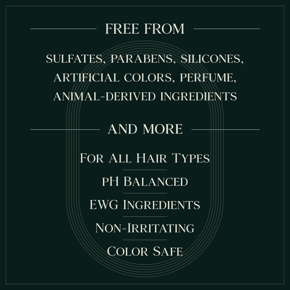 Purebble bottle in routine setting ideal for daily hair care