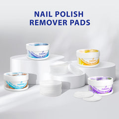 Purgenic lint-free nail wipes remove polish without fibers, leaving a smooth finish.