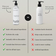Purist Natural Shampoo color-safe care protecting tinted hair
