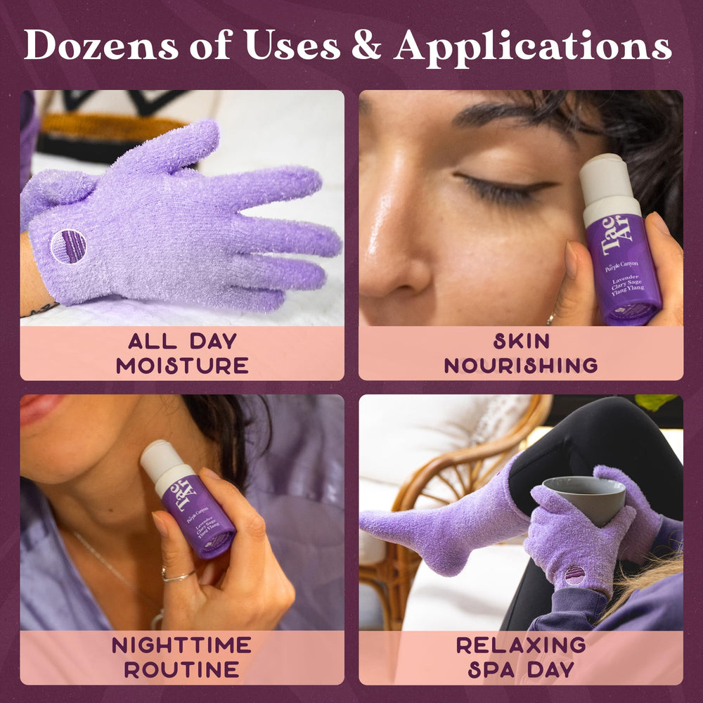 Purple Canyon beeswax Miracle Balm for cracked heels and foot care nourishes skin.
