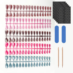 Puyokinm mini file and sticks aid precise shaping.