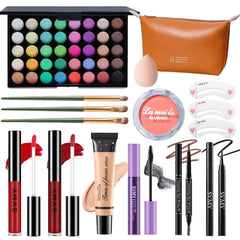 PWYSHXDF makeup set with a 40-color eyeshadow palette for versatile looks.