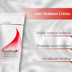 PyratineXR Creme label detail communicates barrier-support benefits