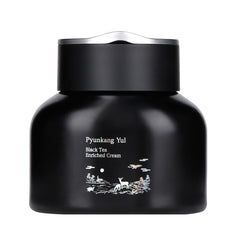 Pyunkang Yul PKY Black Tea Cream jar with rich hydration for daily use.
