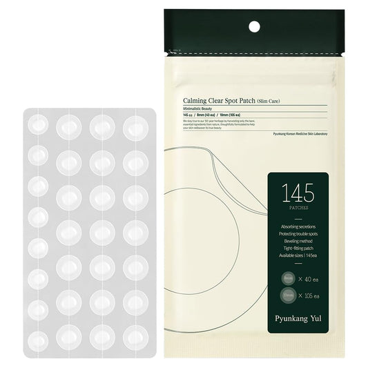 Pyunkang Yul PKY calming clear spot patch packaging for discreet blemish care