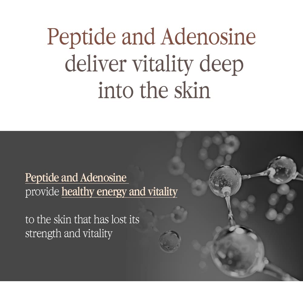 Skincare routine step image featuring PKY Black Tea Cream.