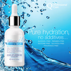 Q|Professional Care Serum for Face alcohol-free formula for gentle daily use.