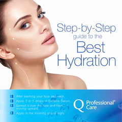 Q|Professional Care Serum for Face with centella asiatica for soothing support.
