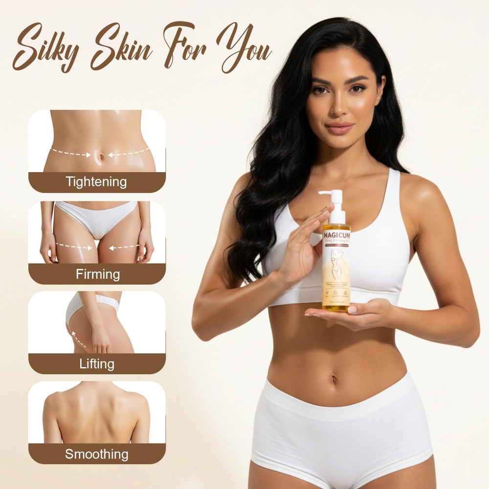 QAH silky oil texture absorbs quickly without greasiness