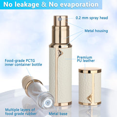 Qavhun airtight seal prevents leaks in handbags and luggage.