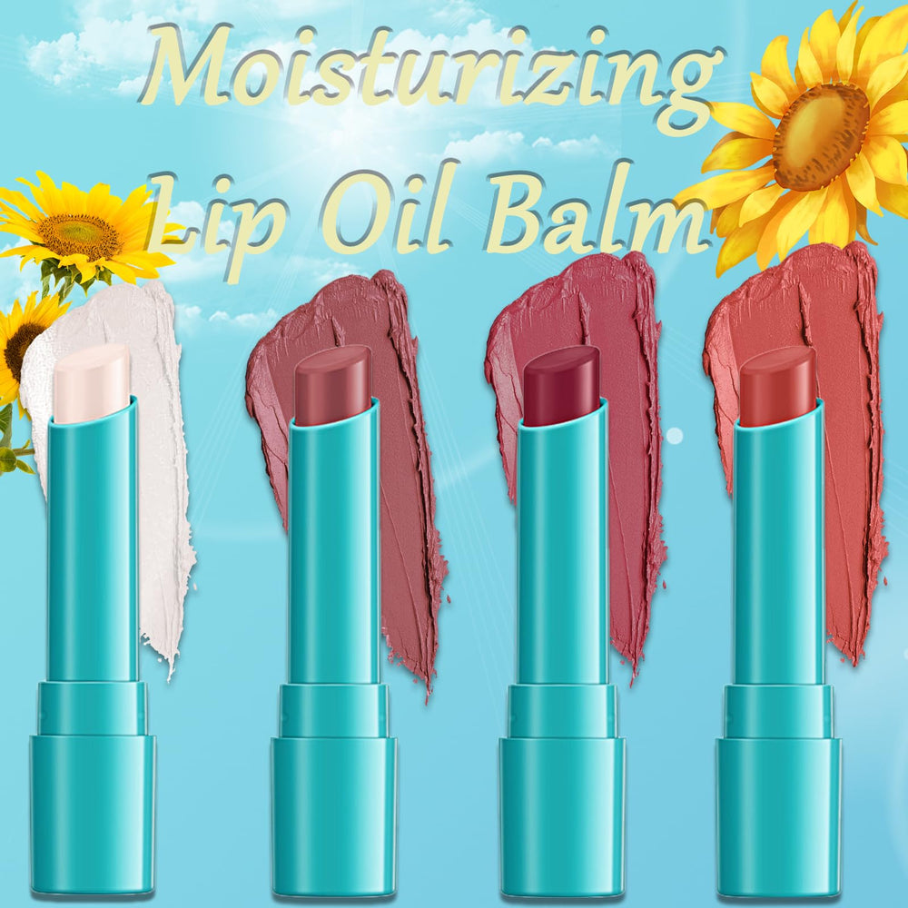 Qawnfy lip tint four shades — versatile color options for layering.