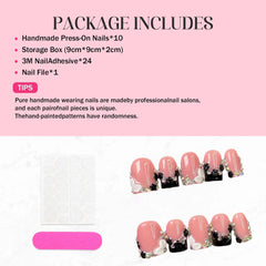 Qicaijia easy-application nails deliver salon-quality results at home.