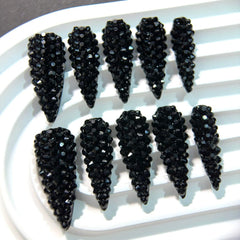 Qicaijia luxury full-cover nails offer elegant drama for special occasions.