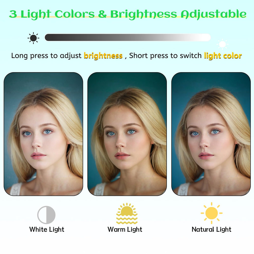 Qidoe compact mirror magnification 1x-10x for broad view and detail checks.