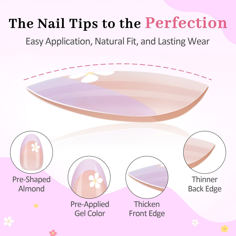 QIEK nail glue tube with LED-friendly option for stronger hold.
