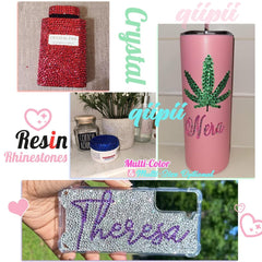 qiipii secure packaging and storage for rhinestones