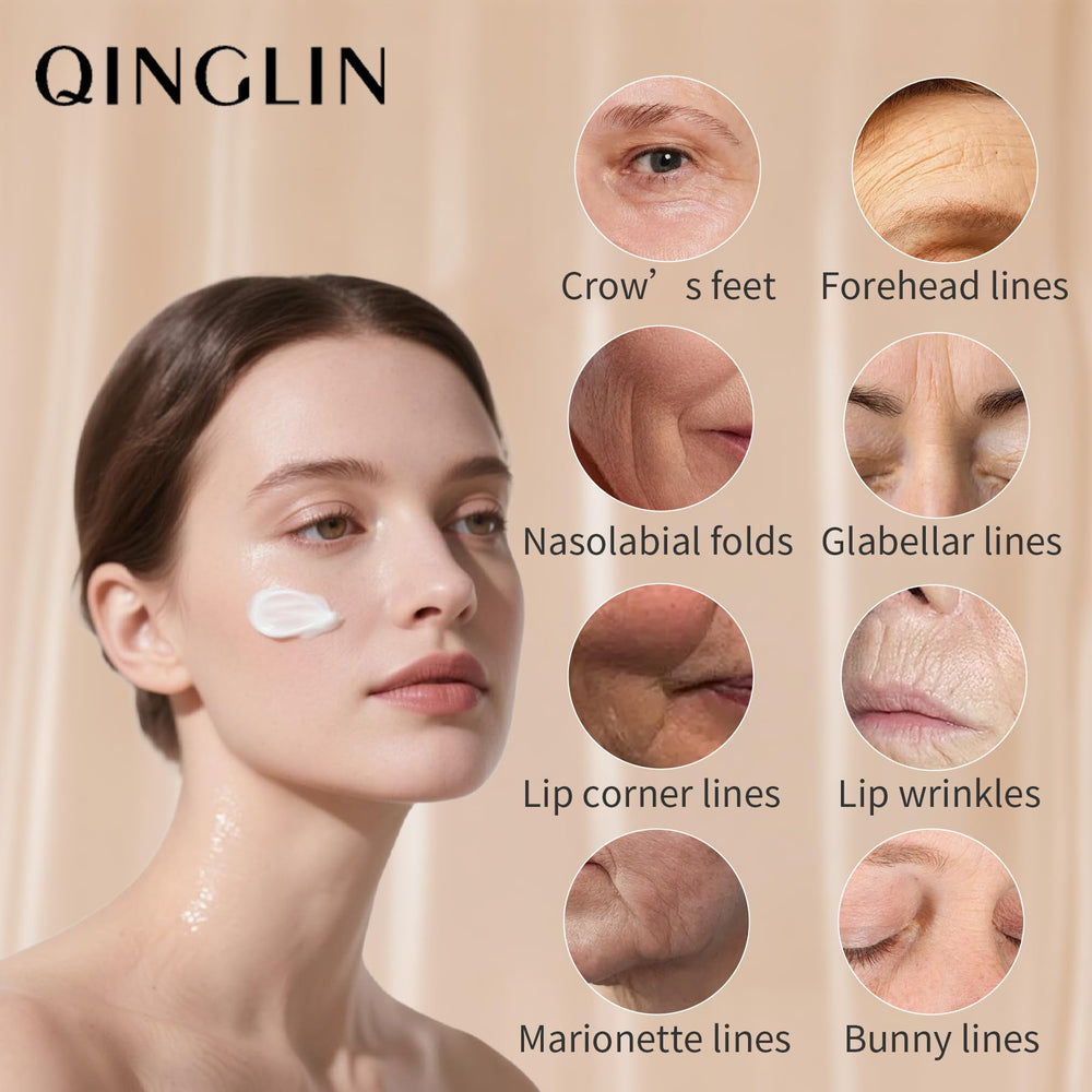 Travel-ready display shows compact, premium cream for on-the-go use.