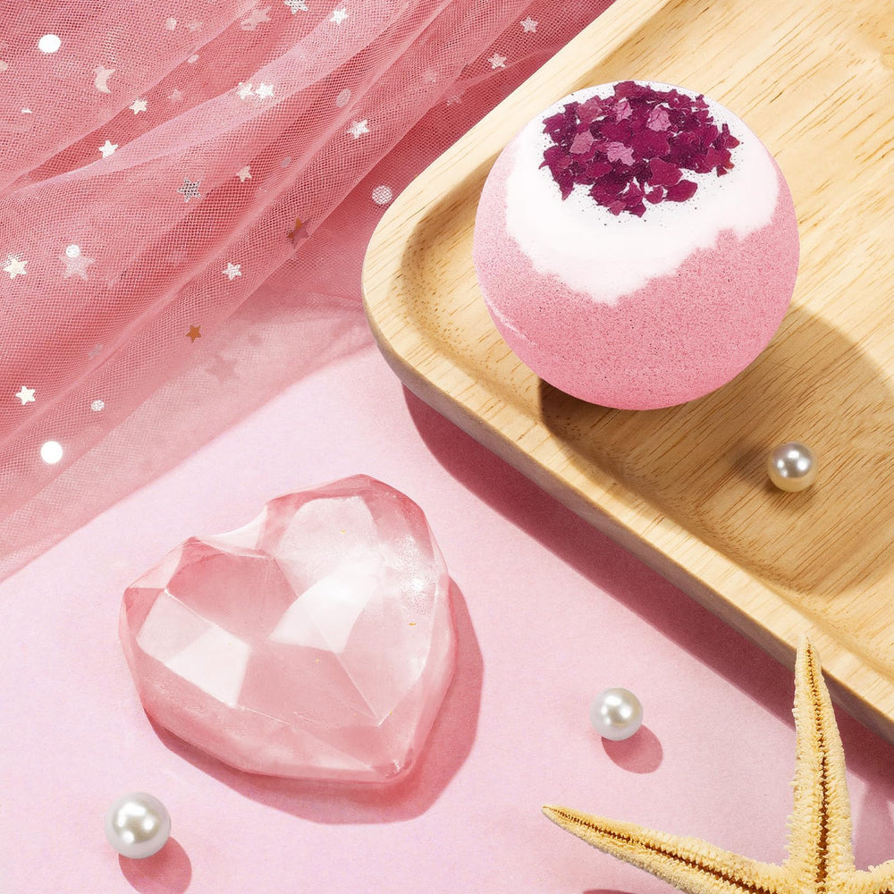 Qinline handmade soap and bath bomb, soothing bath ritual.