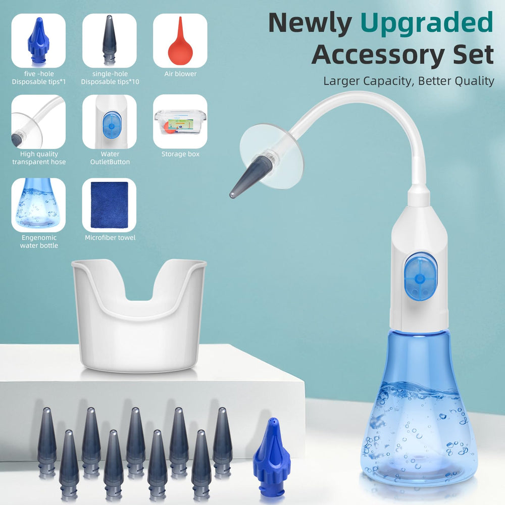 QISXROVY disposable ear plugs included for hygienic use